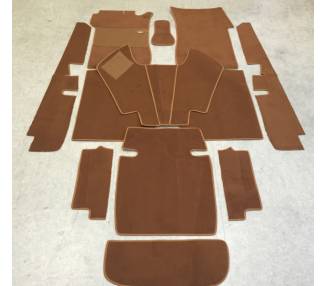 Complete interior carpet kit for Mercedes-Benz W111 limousine from 1959-1968 (only LHD)