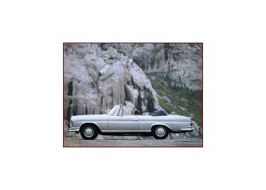 Mercedes-Benz W111 Cabrio flat radiator from 1968-1972 (only LHD)