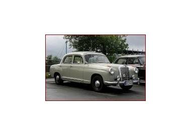 Mercedes-Benz Ponton limousine big W105-W180I-W180II-W128 from 1954-1957 without trunk carpet(only LHD)