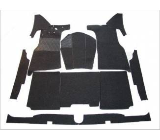 Complete interior carpet kit for Mercedes W136 170 S-V et 170 S-D after war from 1946-1953 (only LHD)