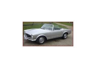 Mercedes-Benz Pagode SL W113 mit liegendem Reserverad 1963-1971 Kofferraumteppich