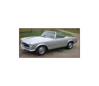 Kofferraumteppich für Mercedes-Benz Pagode SL W113 mit liegendem Reserverad 1963-1971