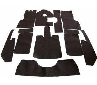 Complete interior carpet kit for Mercedes-Benz W153 A 230 cabriolet from 1938-1940 (only LHD)