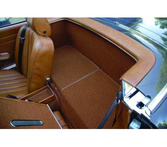 Complete interior carpet kit for Mercedes-Benz W113 SL Pagode automatic with jump seat from 1963-1971 (LHD+RHD)