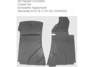Schaumstoff-Formteile vorne für Ihren Mercedes-Benz W107 SLC (C107) 1971–1989