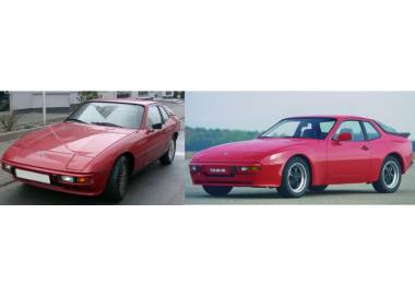 Porsche 924 from 1976-1988 / Porsche 944 from 1981-1991 (only LHD) with trunk carpet