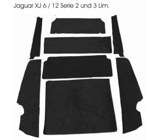 Trunk carpet for Jaguar XJ 6/12 Serie 2 and 3 limousine (only LHD)