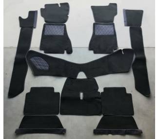 Complete interior carpet kit for Alfa Romeo Montreal from 1970-1977 (only LHD)