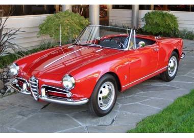 Alfa Giulia Spider / Giulietta Spider / Giulia Spider Veloce / Giulietta Spider Veloce 1955-1965 (only LHD)