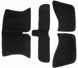 Complete interior carpet kit for Alfa Romeo Spider Fastback 1970-1978 rear shelf carpet