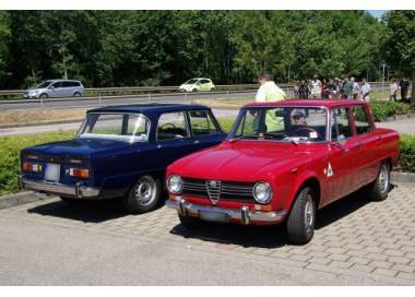 Alfa Romeo Giulia limousine 4 doors 1962-1978 (only LHD)