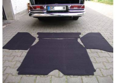 Mercedes-Benz W111 limousine from 1959-1968 trunk carpet from wool