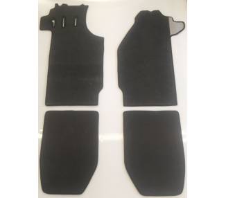 Carpet mats for Porsche 911 Targa F series long wheelbase from 1969-1973 (only LHD)