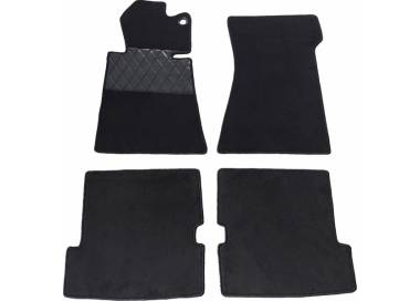 Mercedes-Benz R107 SL Cabrio from 1971–1989 carpet mats set (LHD or RHD)