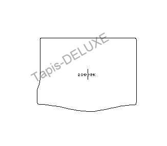 Boot mat for Ford Focus Berline du 10/2004-01/2011