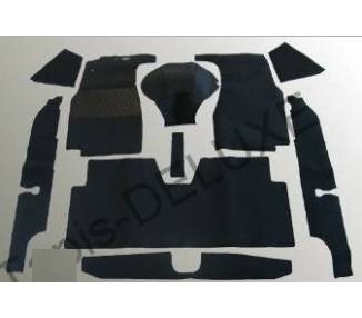 Complete interior carpet kit for Mercedes-Benz Ponton limousine big W105-W180I-W180II-W128 from 1957-1960 (only LHD)