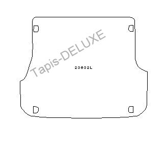 Kofferraumteppich für Ford Mondeo Turnier ab 2001