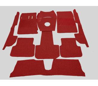 Complete interior carpet kit for Alfa Romeo 2000 Sprint 1959-1962 (only LHD)