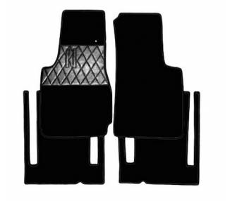 Carpet mats for Fiat 1500 and 1600 Spider 1962-1966 (only LHD)