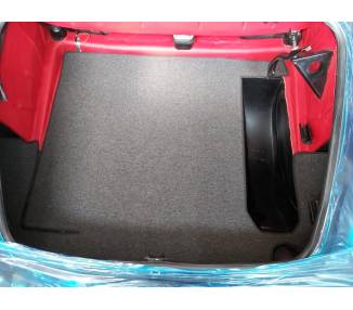 Trunk carpet kit for Mercedes-Benz 190 SL W121 cabriolet from 1956–1962 (only LHD)