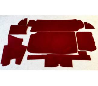 Trunk carpet for Mercedes-Benz W107 SL (R107 Cabrio) 1981–1989 (only LHD)
