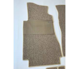 Complete interior carpet kit for Mercedes-Benz W123 CE coupé from 1977–1985 (only LHD)