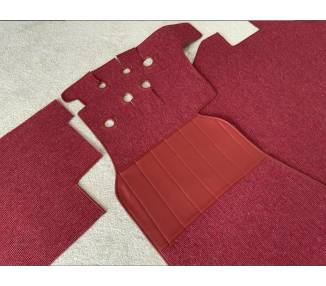 Complete interior carpet kit for  Mercedes-Benz 190 SL W121 Cabriolet 1956–1962 (only LHD)