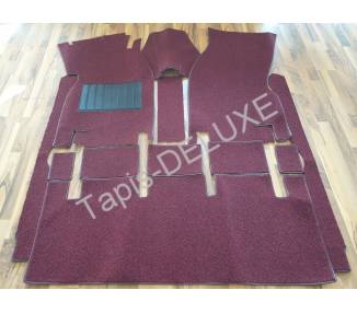 Complete interior carpet kit for Ford Taunus P6 12M from 1966-1970 (only LHD)