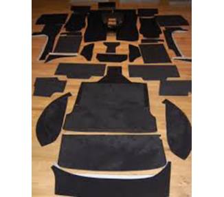 Complete interior carpet kit for TVR Serie M, TVR2500M & TVR3000M 1972-1979 (only LHD)