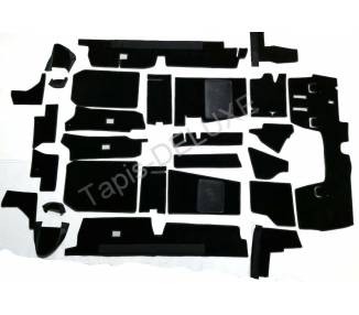 Complete interior carpet kit for Maserati Sebring 1962-1965 (only LHD)