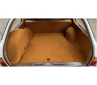 Trunk carpet kit for Mercedes-Benz W123 T rear seat in 2 parts 1978-1985