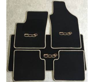 Tapis de voiture de luxe fait sur mesure