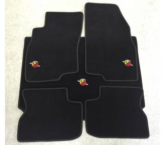 Tapis de sol et de coffre pour Fiat Grande Punto 199 Abarth 2006-2010