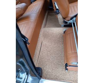 Complete interior carpet kit for Volvo Amazon P121/P122/P122S from 1956-1970 (only LHD)