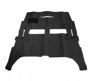 Complete interior carpet kit for Opel Kapitän P2.6 from 1959-1963 (only LHD)