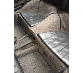 Tapis en moquette de voiture (beige) Volkswagen Passat B5, fabrication