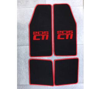 Car carpet for Peugeot 205 CTI