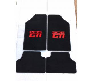 Tapis de sol de voiture en cuir pour KIT 307 CC,tapis,repose-pieds