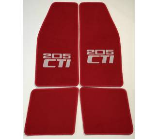 Car carpet for Peugeot 205 CTI