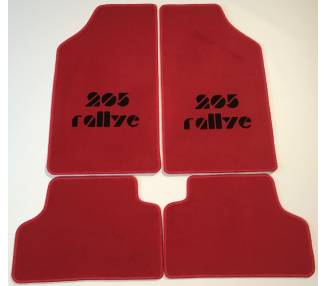 Car carpet for Peugeot 205 Rallye