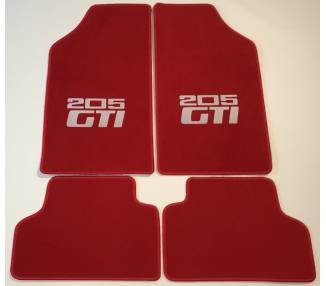 Car carpet for Peugeot 205 GTI