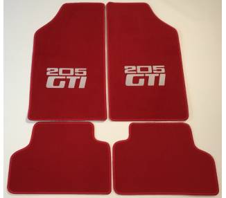 Tapis de sol pour Peugeot 205 GTI