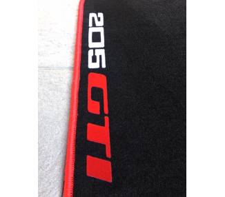 Car carpet for Peugeot 205 GTI