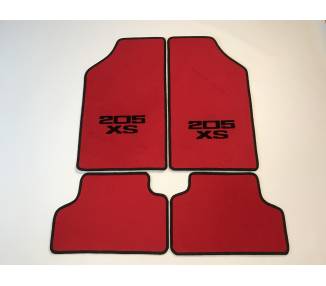 Car carpet for Peugeot 205 XS