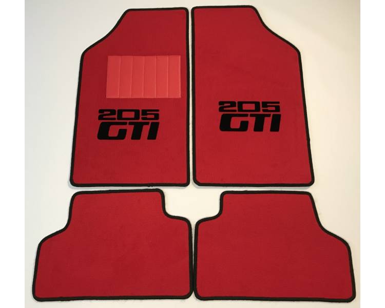 Tapis de sol voiture pour Peugeot 205 GTI