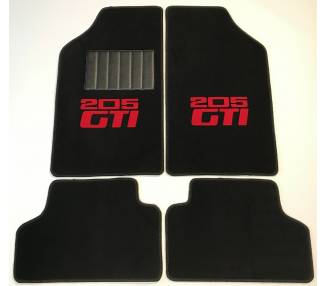 Car carpet for Peugeot 205 GTI