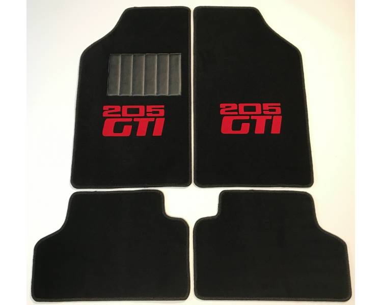 Tapis de sol voiture pour Peugeot 205 GTI