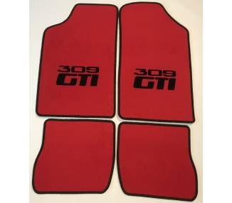 Car carpet for Peugeot 309 GTI