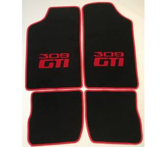 Car carpet for Peugeot 309 GTI