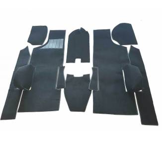 Complete interior carpet kit for Fiat 850 Sport Coupe 1965-1973 (only LHD)